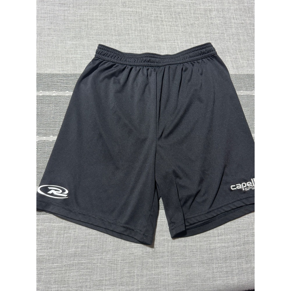 Capelli Sport Black Athletic Soccer Shorts‎ Kids L14-16 Athletic Dri Fit